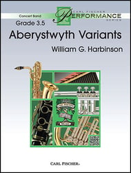 Aberystwyth Variants Concert Band sheet music cover Thumbnail